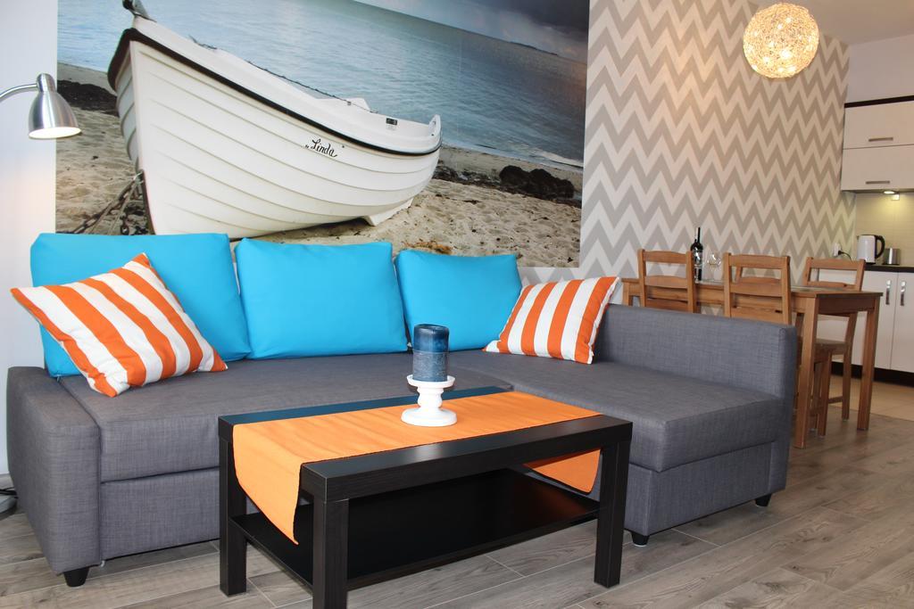 Turkusowa Przystan Apartment Darlowko Luaran gambar